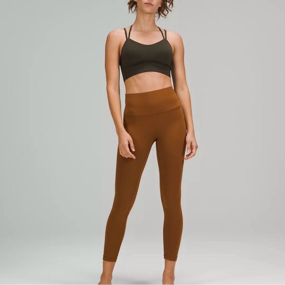 Women's Lululemon Brown 7/8 Align Leggings